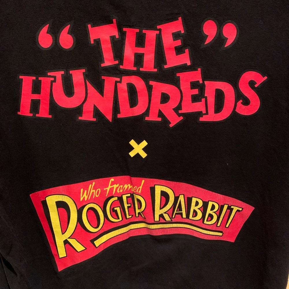 Free Shipping-Rare Vintage The hundreds x Roger Rabbit Mens L t-shirt